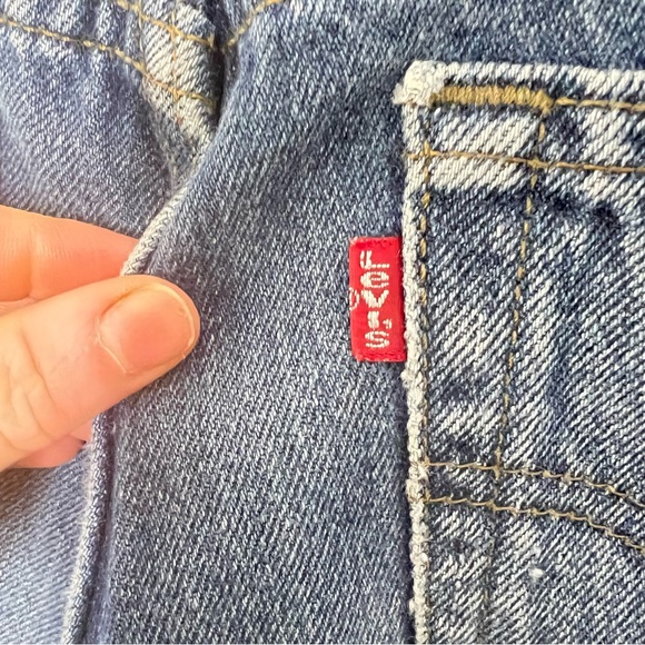 LEVI'S × VINTAGE 514 Super Low Rise Flare Jeans
USA Made size M/7 - Picture 10 of 16